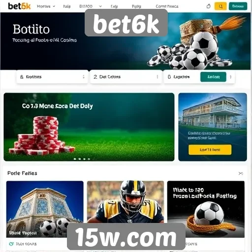Acessibilidade do site Bet6k para novos jogadores
